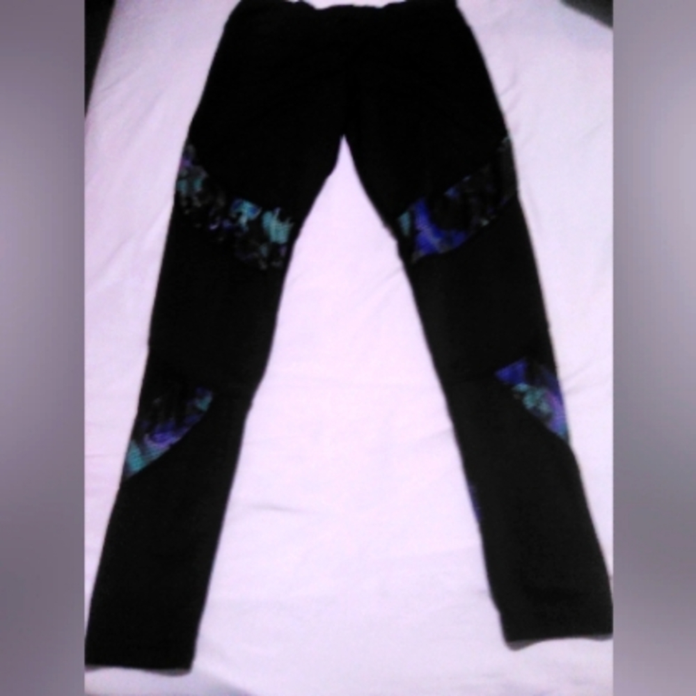 Colored Mesh Running pants for breathability